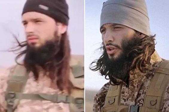 منفذو هجمات باريس يظهرون مع "الجهادي جون"